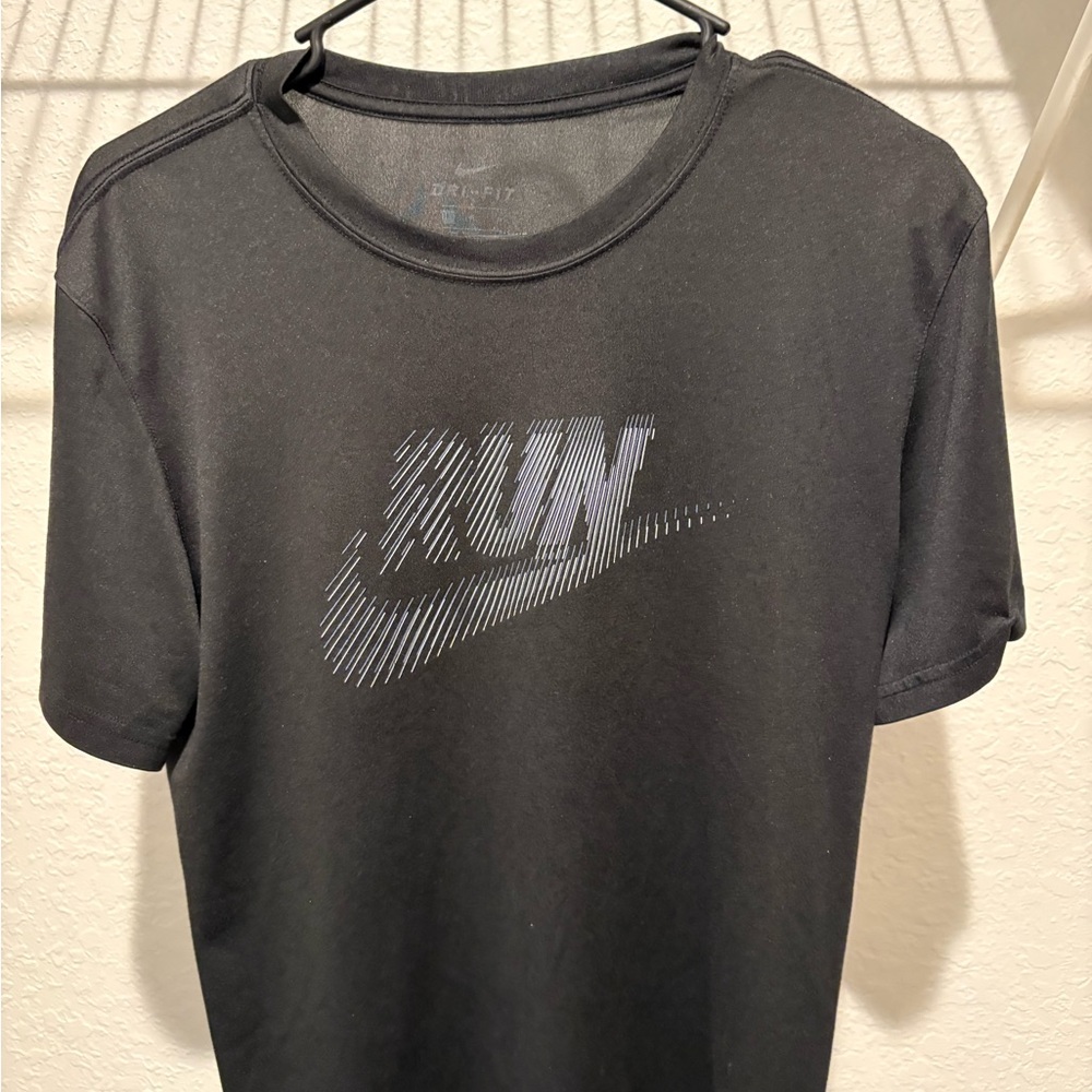 Nike Black RUN Graphic Tee